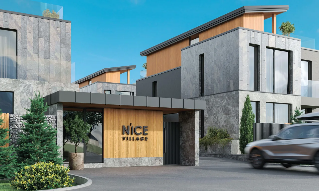 N’ice Village в Эстосадке – въезд на приватную улицу