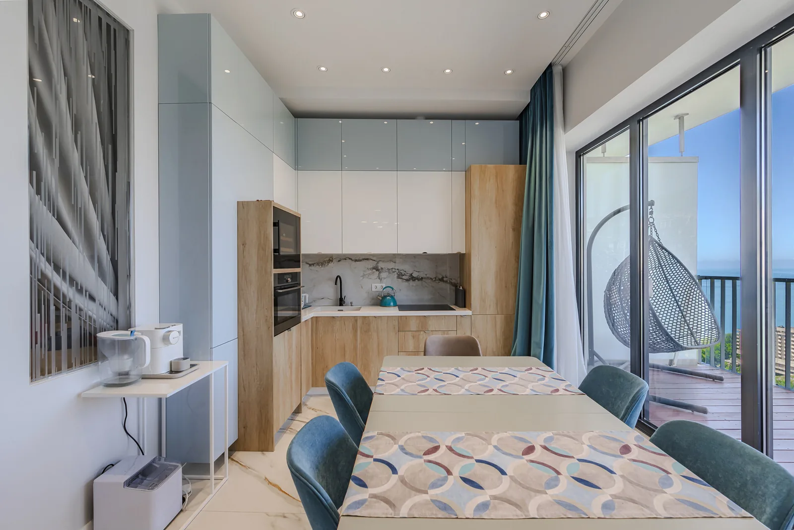 Апартаменты 113 м², 3-комн., Актер Гэлакси, Сочи – фото 26