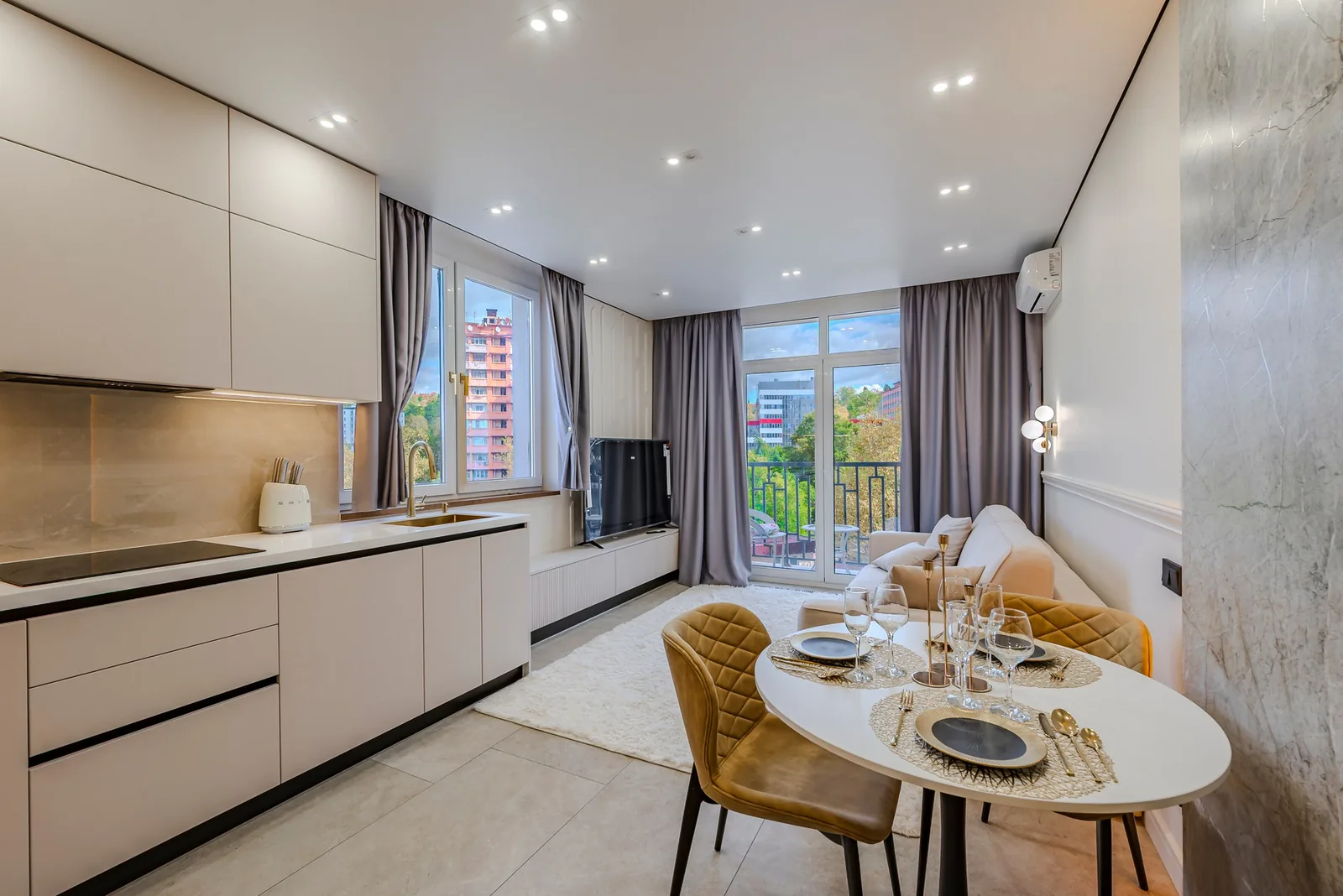 Квартира 63 м², 3-комн., Альпийский квартал, Сочи – фото 8