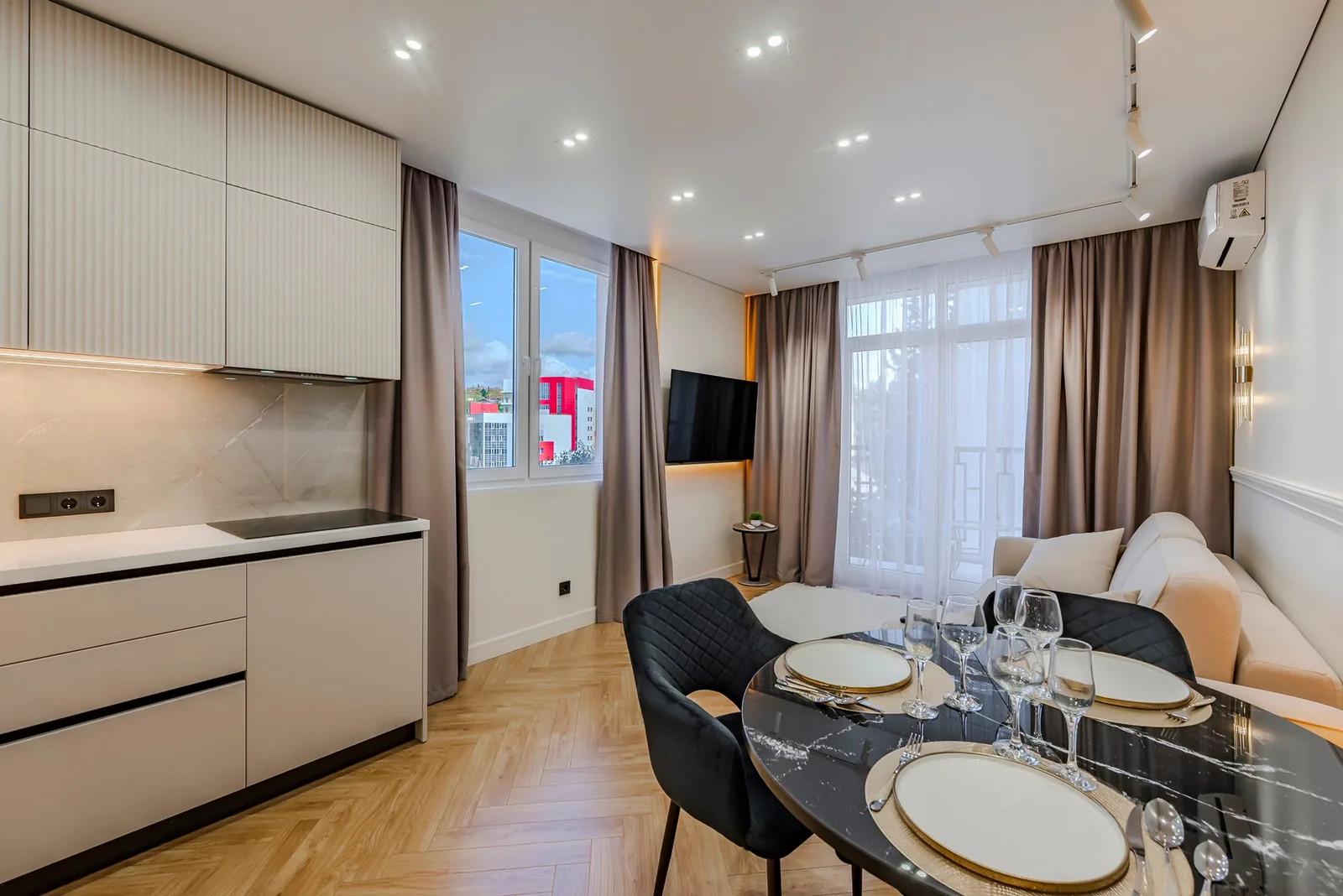 Квартира 63 м², 3-комн., Альпийский квартал, Сочи – фото 26