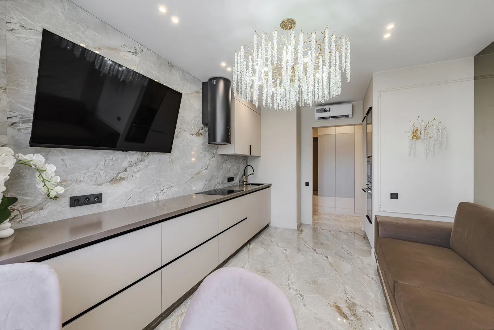 Квартира 64 м², 3-комн., Альпийский квартал, Сочи – фото 15
