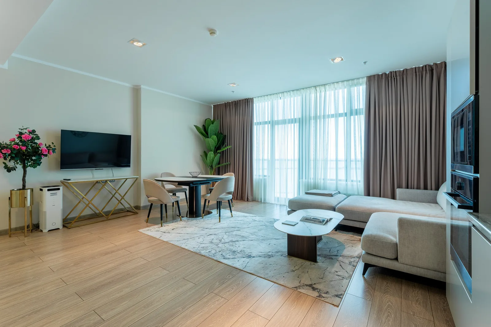 Апартаменты 108 м², 3-комн., Бревис, Сочи – фото 8