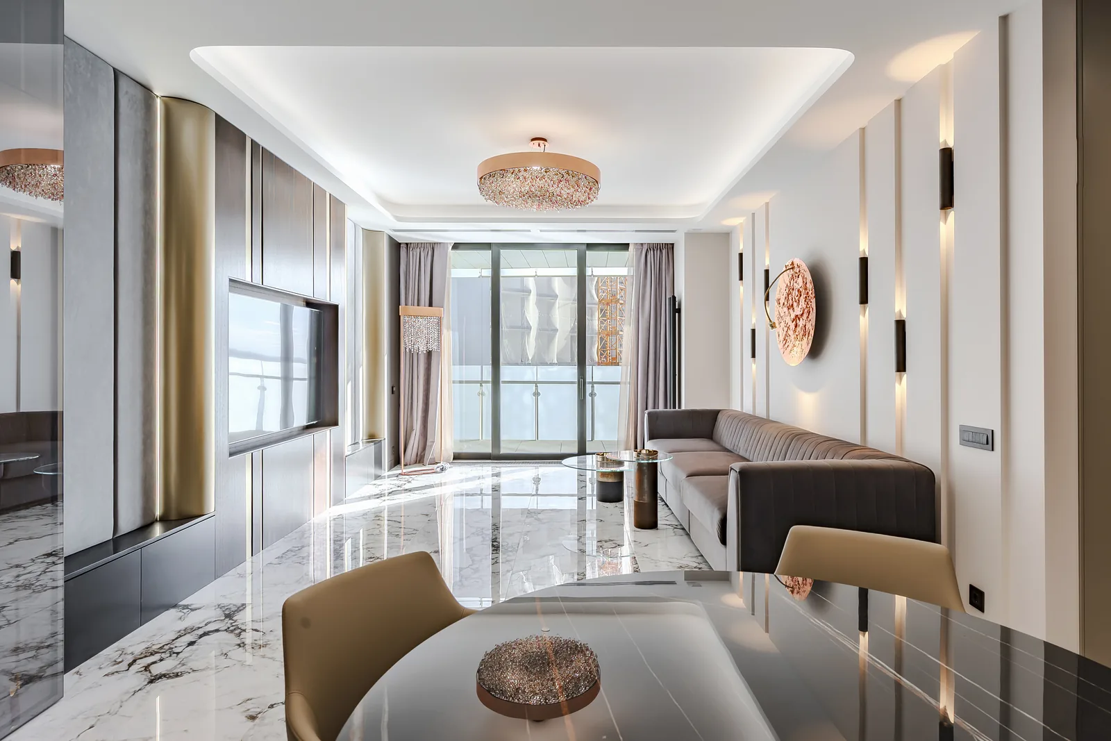 Апартаменты 90 м², 1-комн., Гранд Карат Хаят, Сочи – фото 12