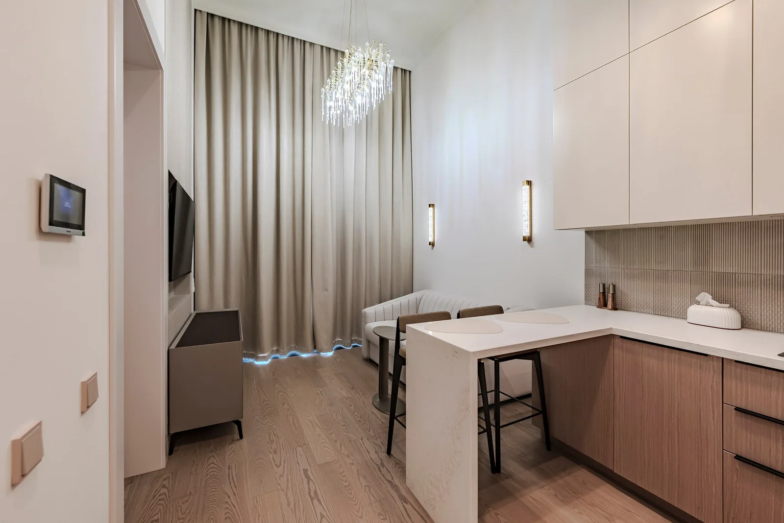 Апартаменты 48 м², 2-комн., Grand Royal, Сочи – фото 11