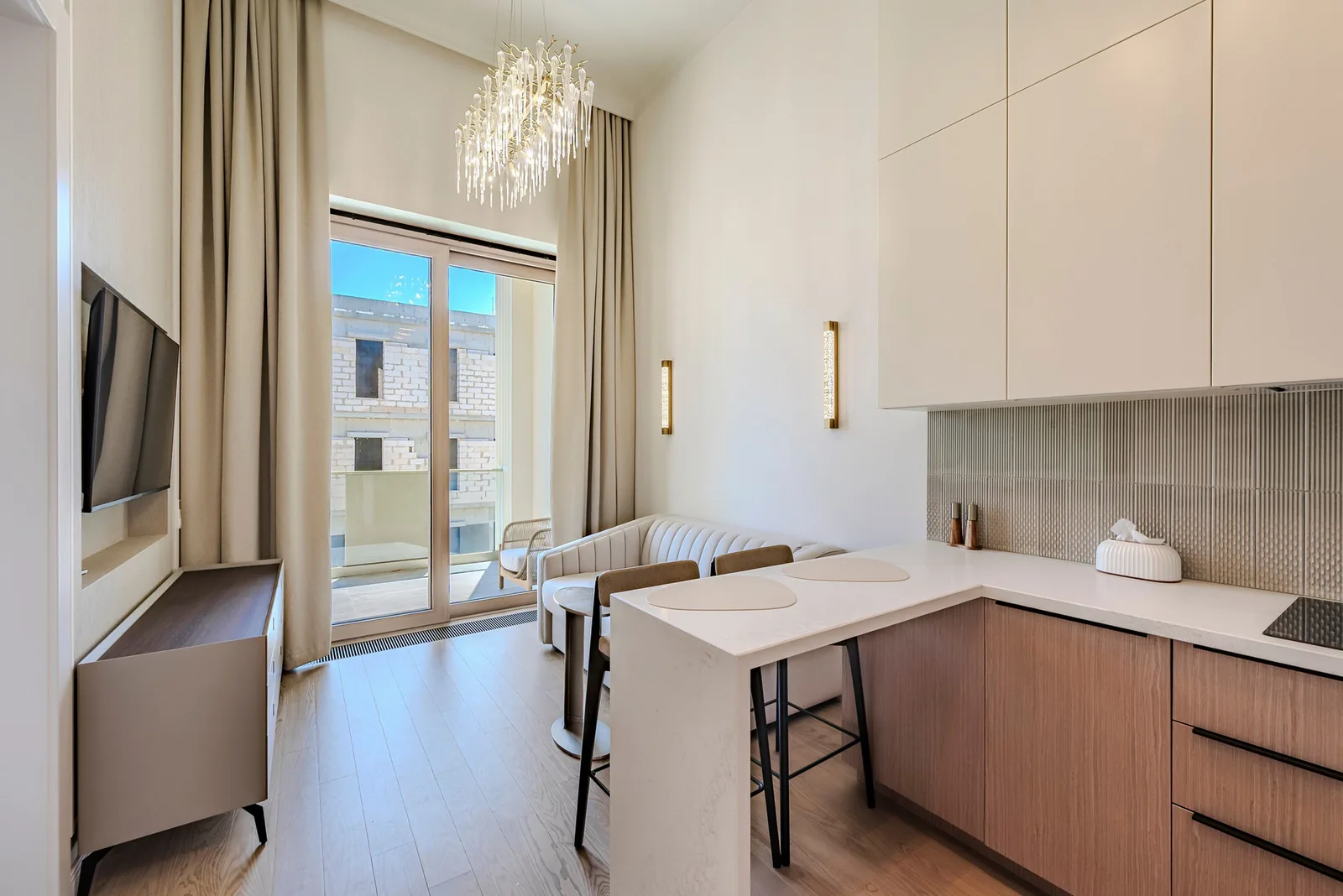 Апартаменты 48 м², 2-комн., Grand Royal, Сочи – фото 12