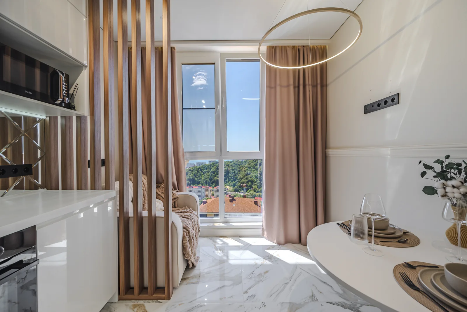 Квартира 35 м², 2-комн., Меркато, Сочи