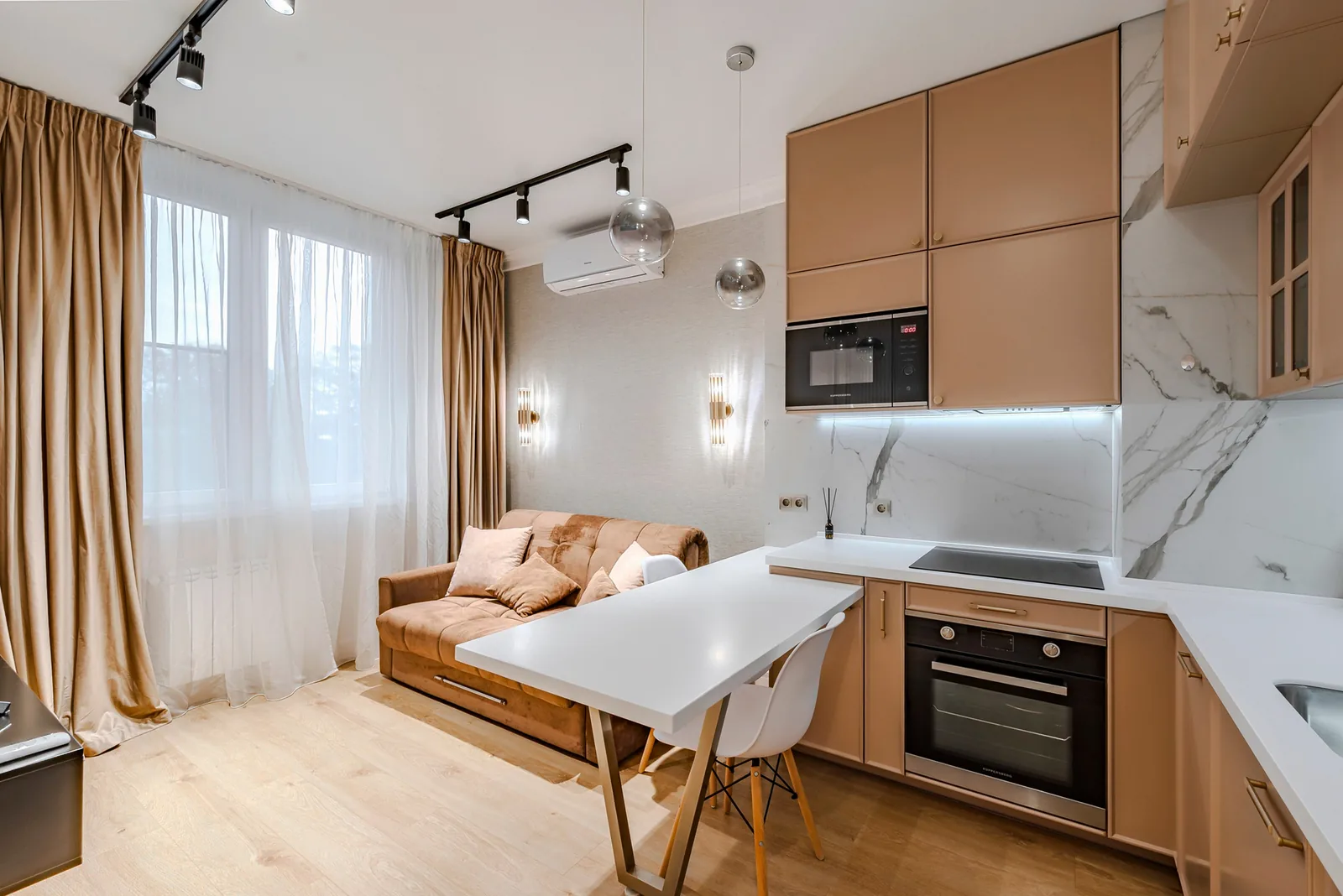 Квартира 38 м², 2-комн., Меркато, Сочи