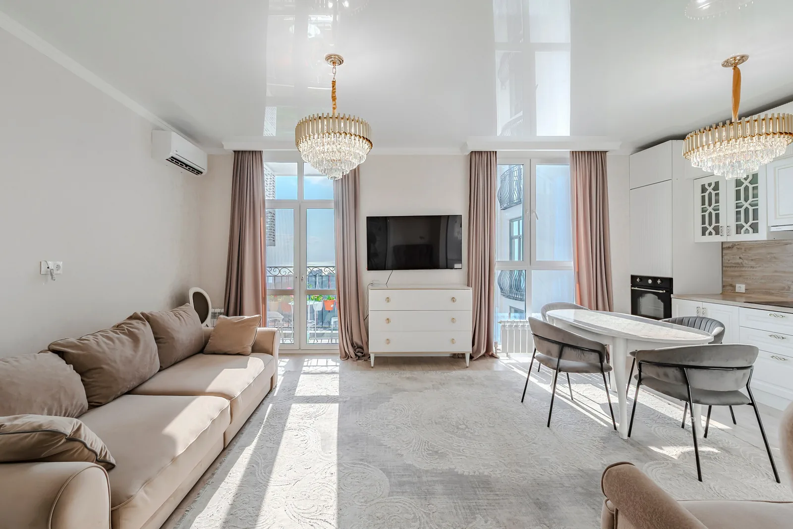 Квартира 63 м², 2-комн., Меркато, Сочи – фото 3