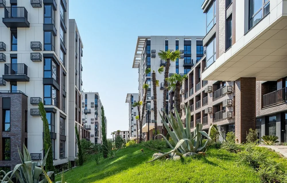 Апартаменты 30 м², 1-комн., Моравия, Сочи – фото 16