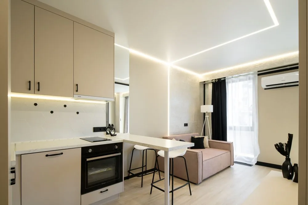 Апартаменты 32 м², 1-комн., Моравия, Сочи