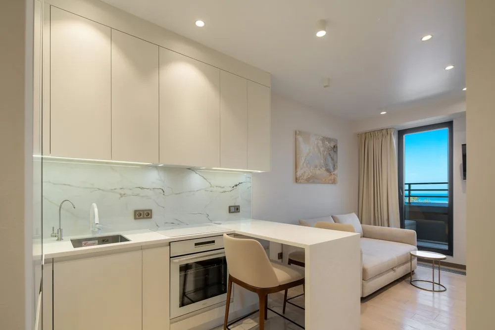 Апартаменты 36 м², 1-комн., Моравия, Сочи