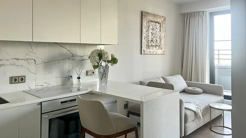 Апартаменты 36 м², 1-комн., Моравия, Сочи