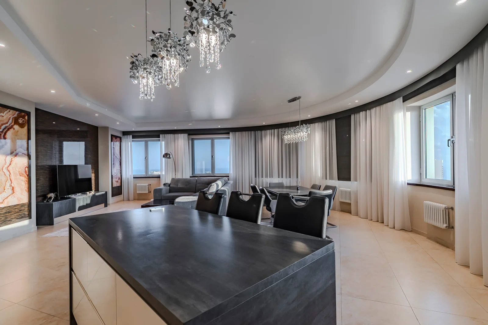 Квартира 130 м², 3-комн., Премьер, Сочи – фото 11