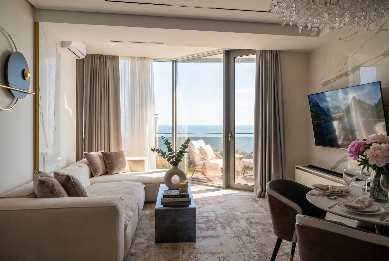 Квартира 90 м², 3-комн., Сан Сити, Сочи