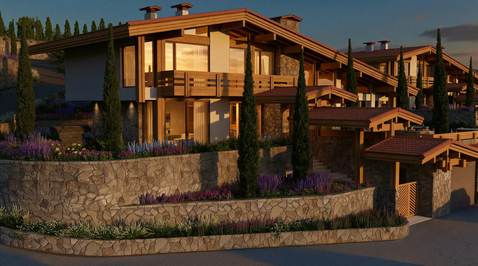 Дом 300 м², участок 10 соток, Chalet Sayat, Сочи