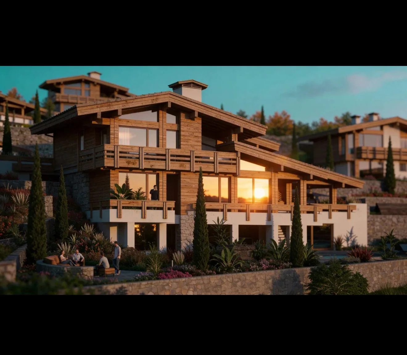 Дом 300 м², участок 10 соток, Chalet Sayat, Сочи – фото 2