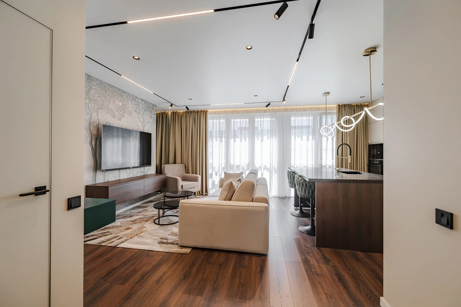 Квартира 75 м², 3-комн., 123, Сочи – фото 17